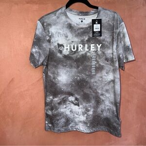 HURLEY MENS SHORT SLEEVE CLASSIC 
CREW NECK SHIRT